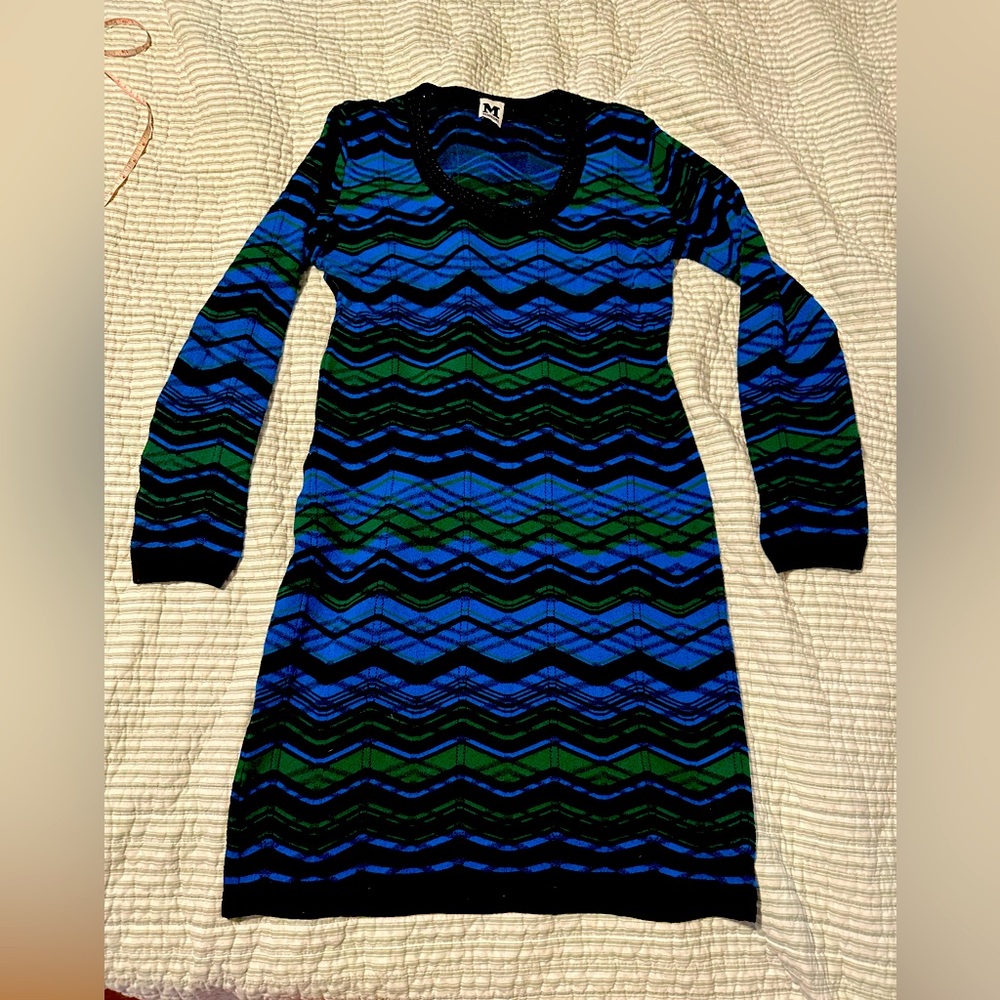 Missoni Blue/Black/Green Dress